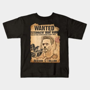 Wanted: "Exterminator" Grant Ward Kids T-Shirt